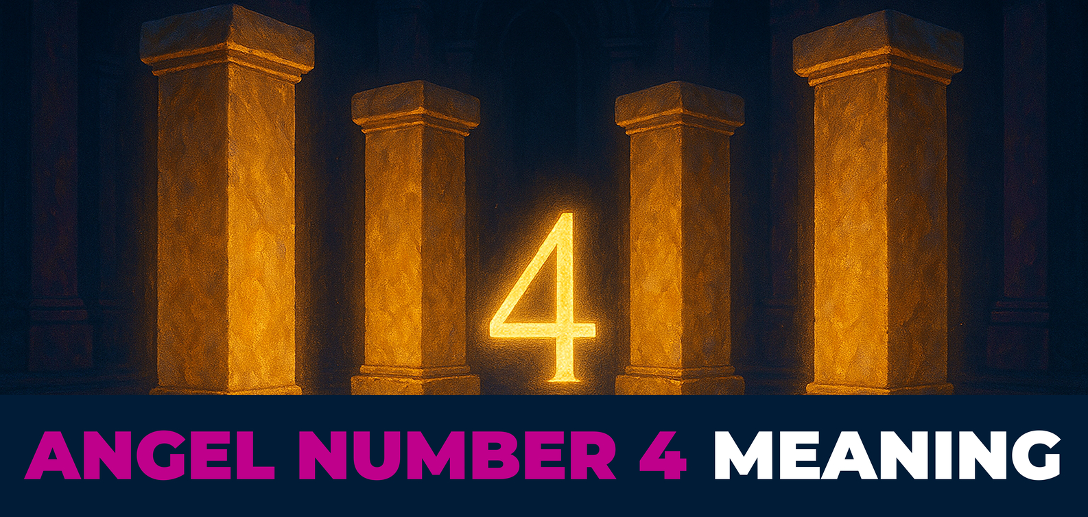 Angel Number 4 Meaning