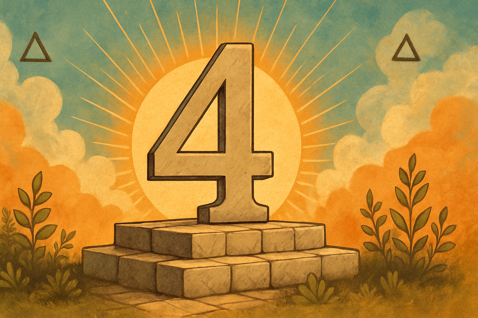 The Energy of Number 4 — Stability, Foundation & Trusting the Process