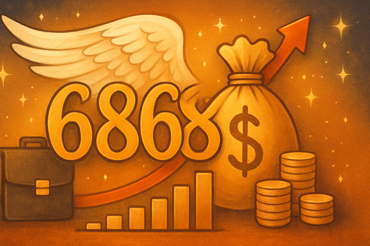 Angel Number 6868 Meaning in Money & Career