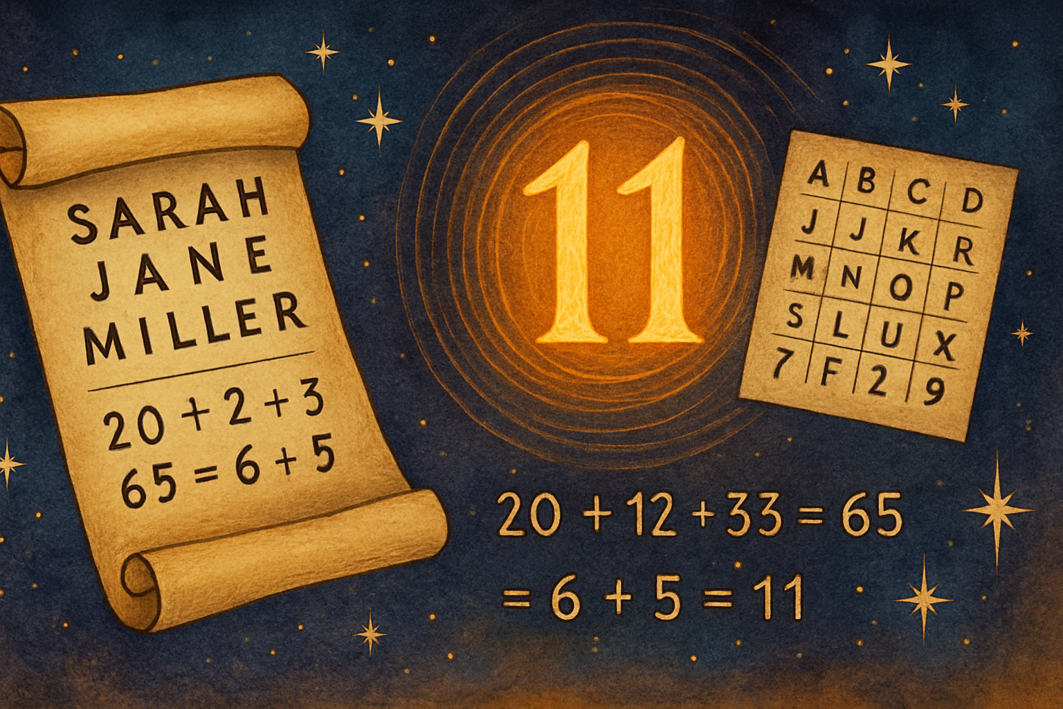How To Calculate Your Expression Number (Your Natural Talents and Destiny)