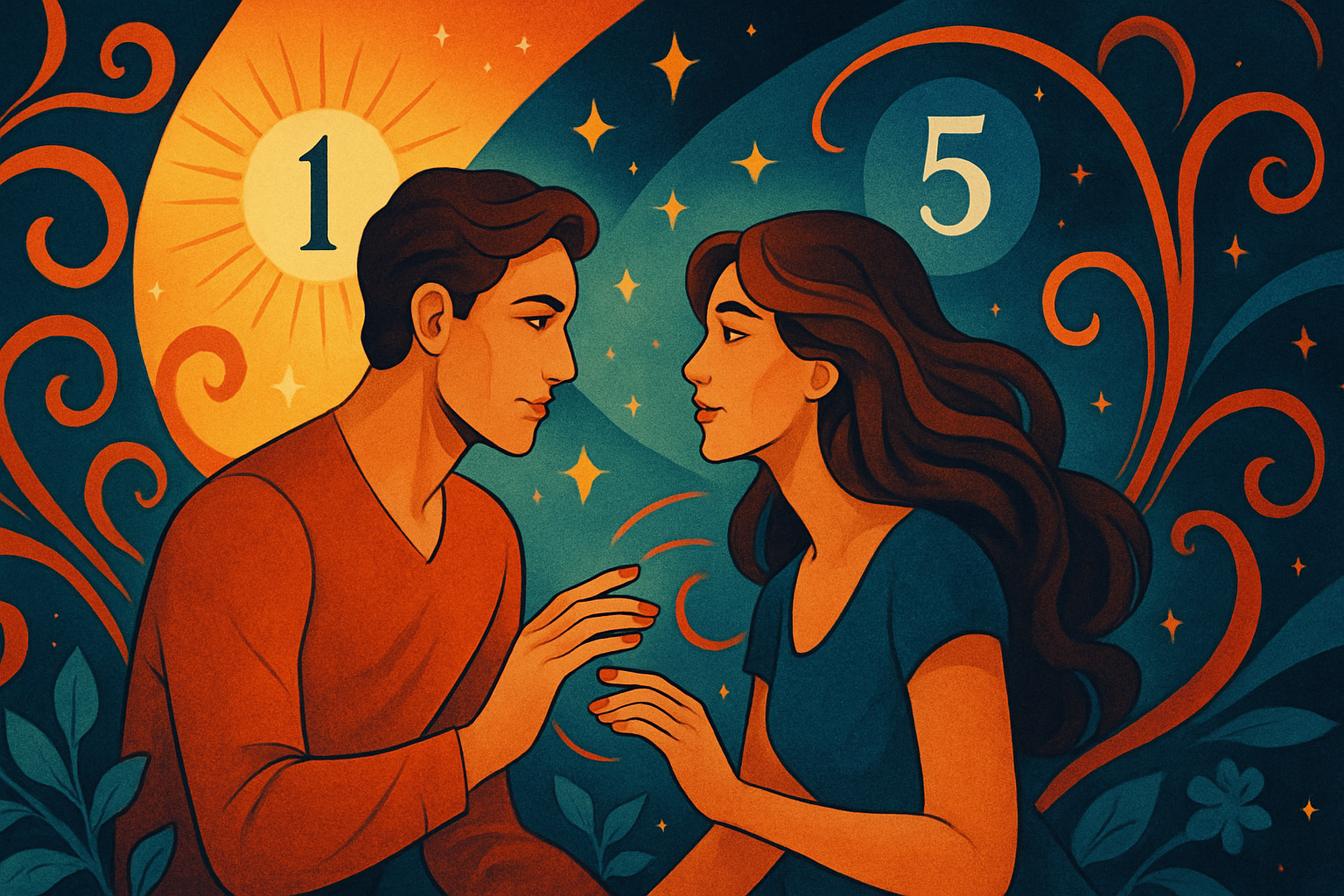 Life Path 1 and Life Path 5 Compatibility