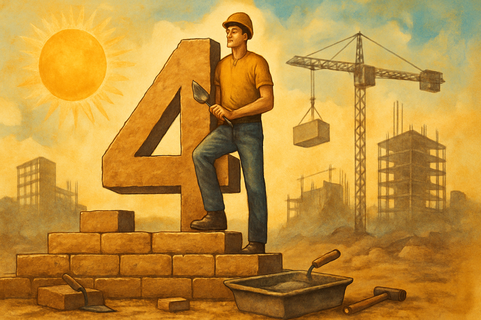 Life Path Number 4 — The Builder