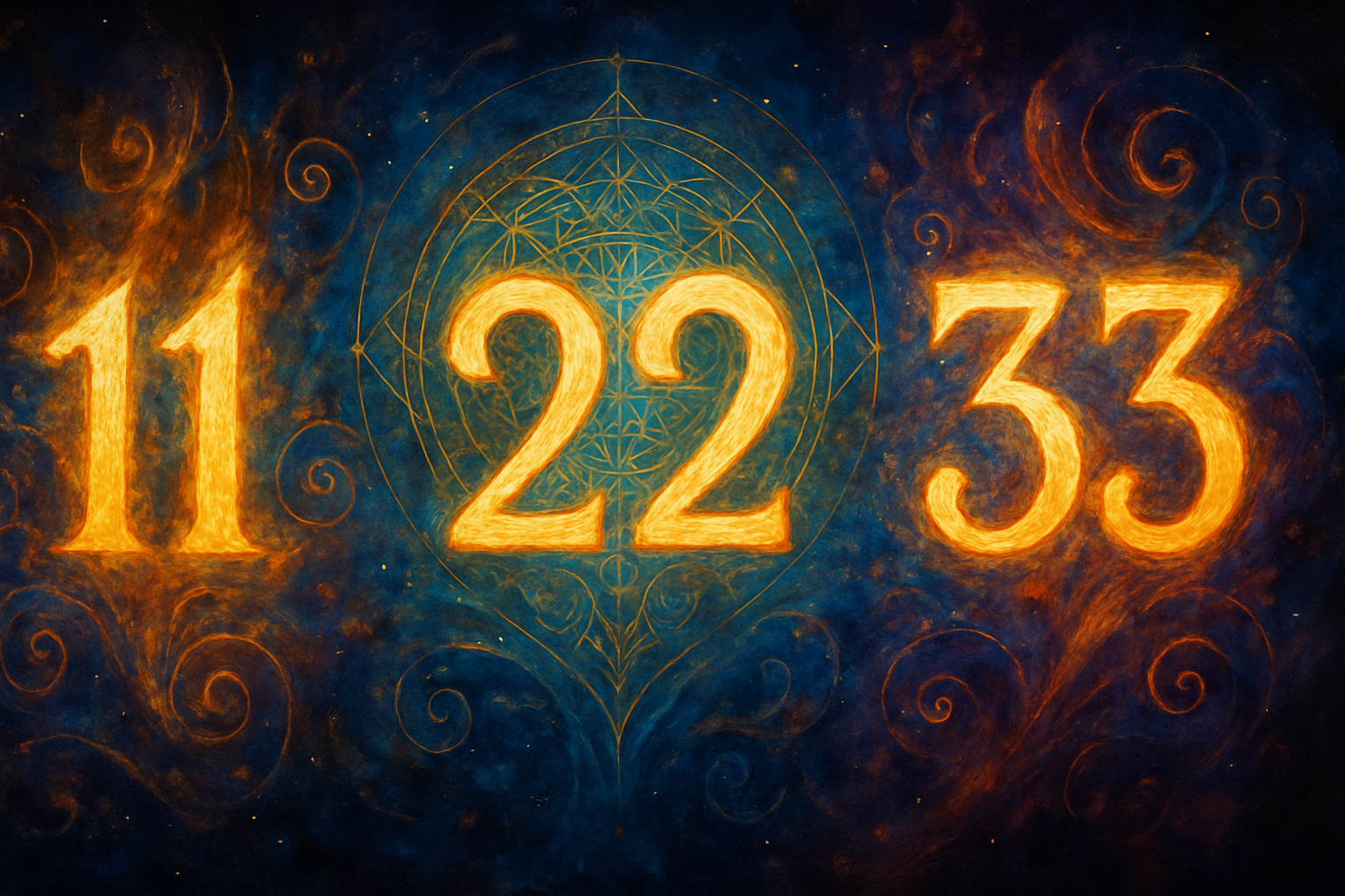 Master Numbers: 11, 22, And 33 — The Amplified Path