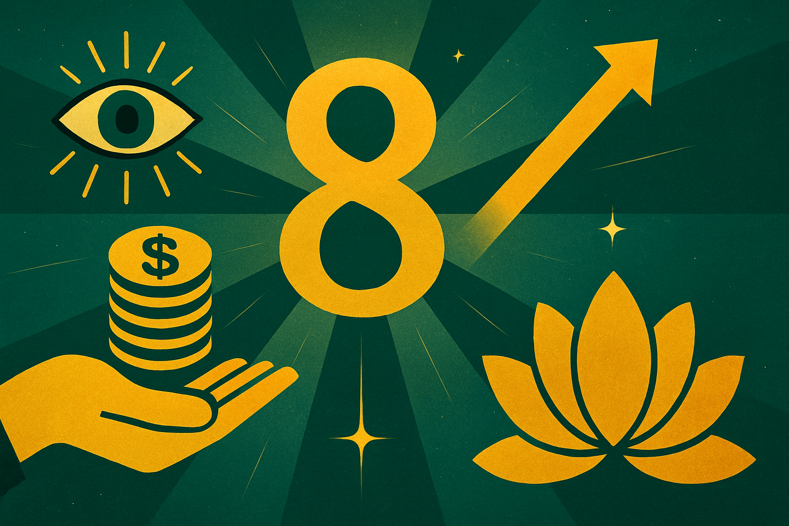 Personal Day 8 — Abundance, Power & Manifestation
