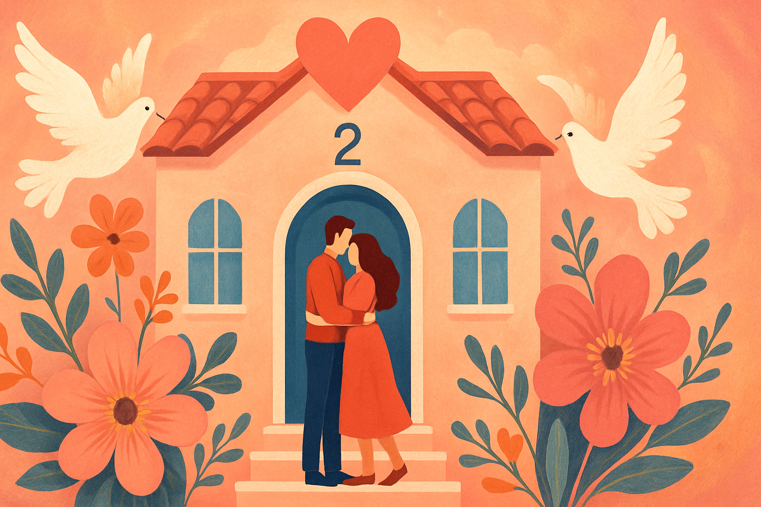 House Number 2 — Love, Partnership & Peaceful Harmony