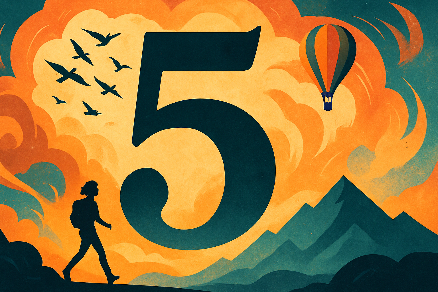 House Number 5 — Freedom, Adventure & Constant Change